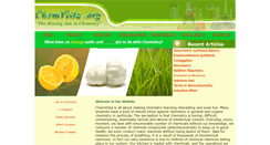 Desktop Screenshot of chemvista.org